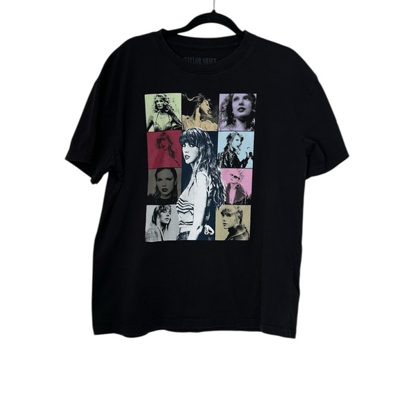 Taylor Swift Tops - Taylor Swift The Eras Tour Tee Shirt Size medium Official Merchandise Black